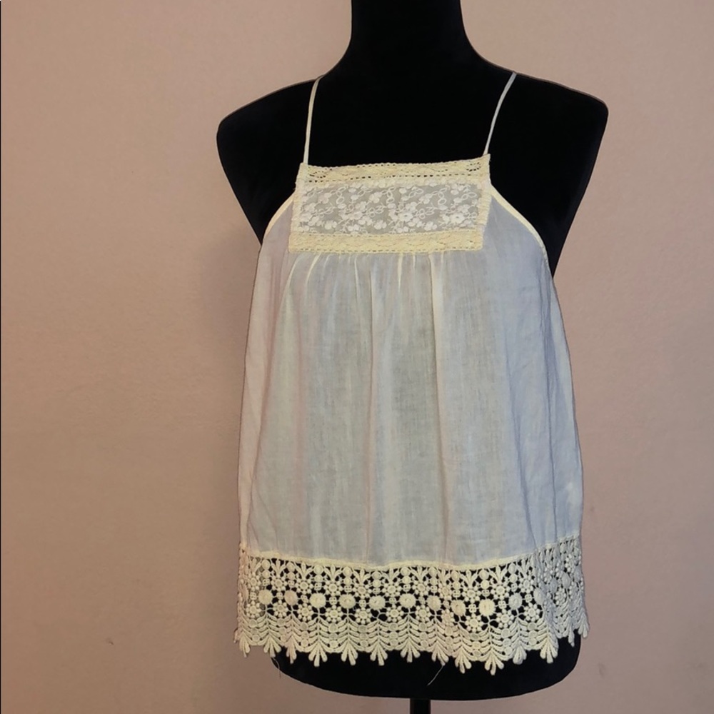Yellow tank top used